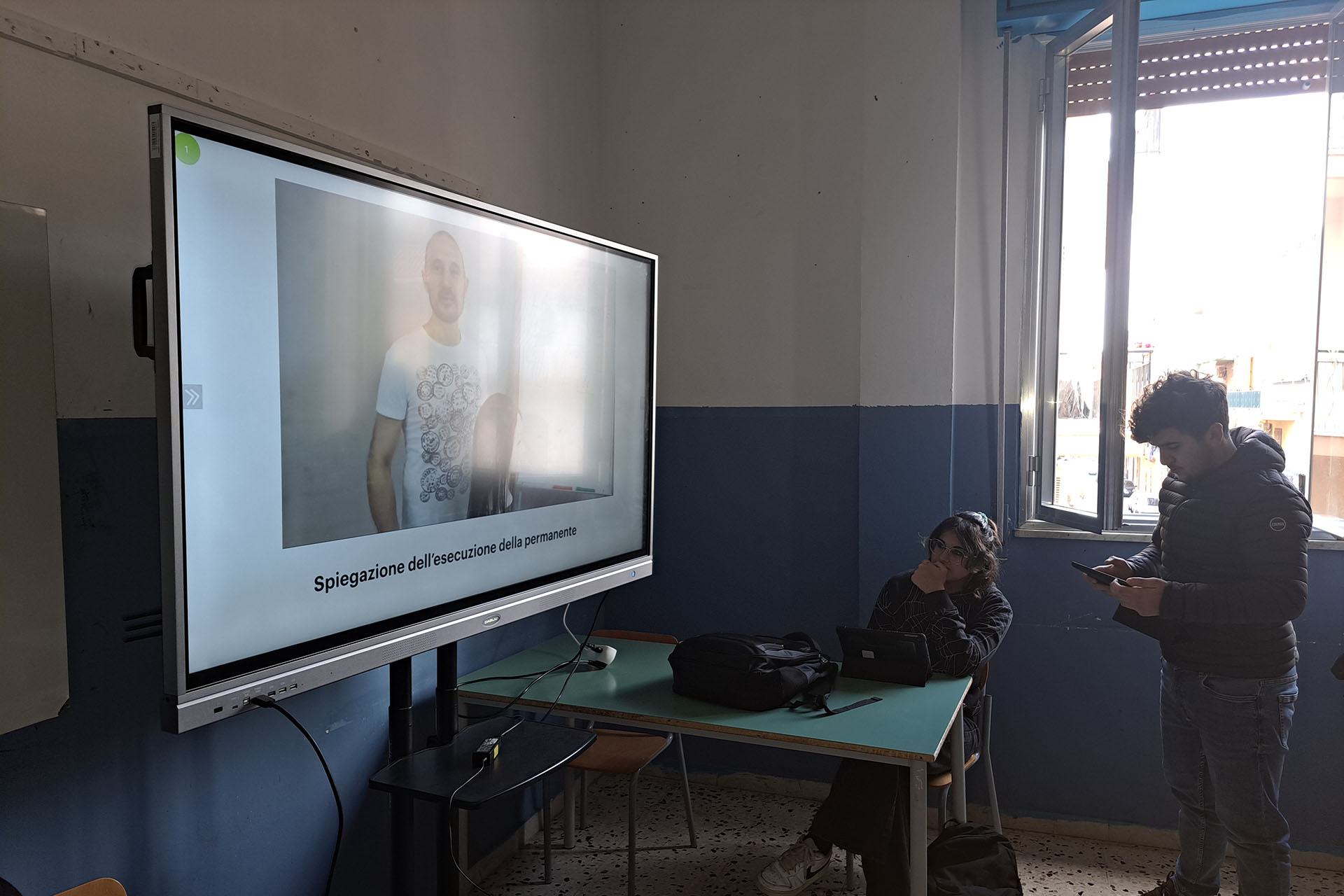 Presentazione didattica con iPad Apple